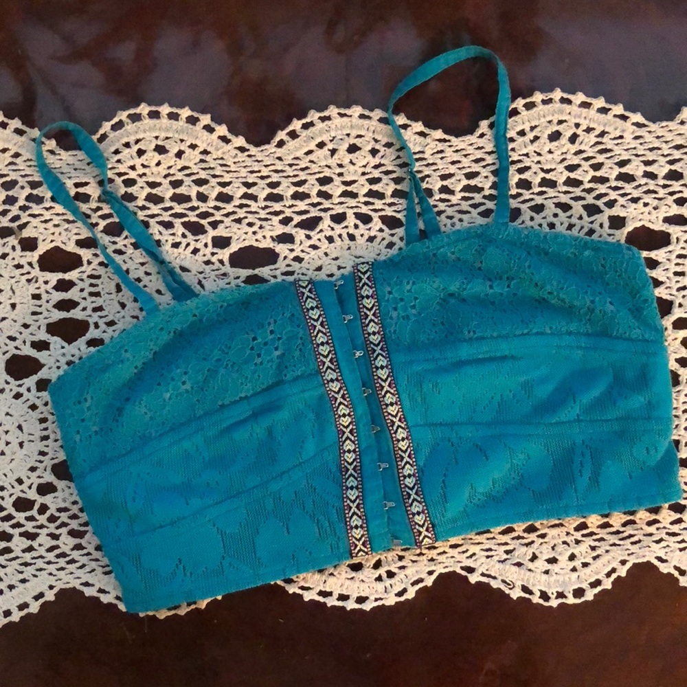Gimmicks lace overlay bralette